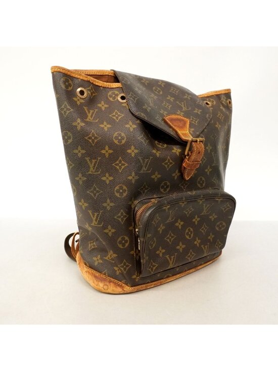 Louis Vuitton Backpack Monogram Montsouris GM Brown main image 2